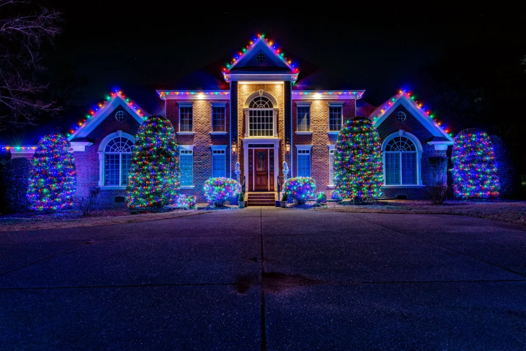 Northstar Illuminations Christmas Lights on House
