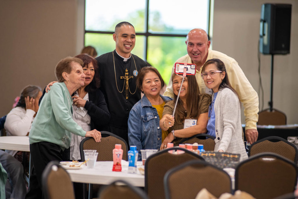 Nashville Marian Conference Priest Selfie