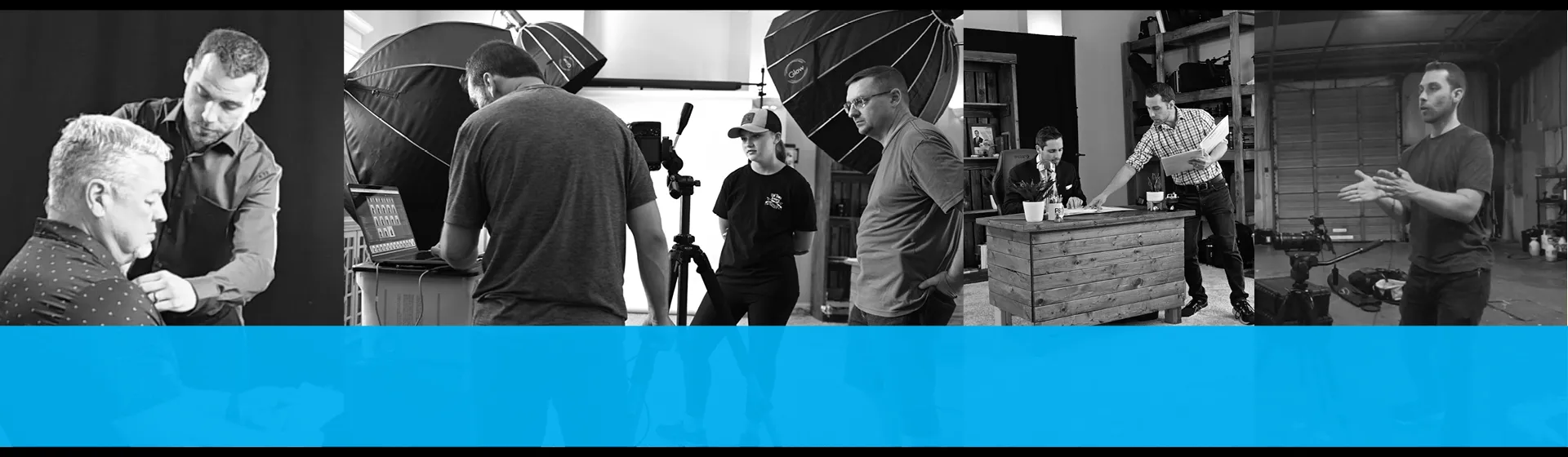 Christopher Gunn Creative montage of production.